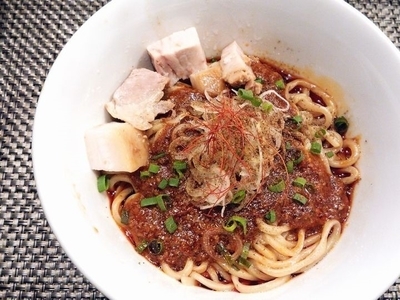 「麻婆まぜそば」@らぁ麺 やまぐち 辣式の写真