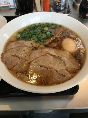 「尾道ラーメン 彩海 780円 味玉100円」@らあめん花月嵐 八千代中央店の写真