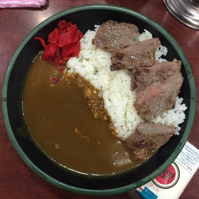 「ステーキカレー」@新田毎 秋葉原の写真