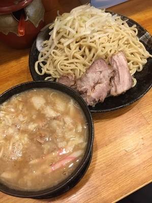 「つけ麺（チャーシュー2枚）」@ラーメン盛太郎の写真