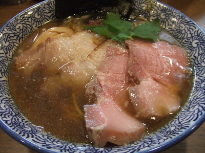 「特製極上煮干しそば　９８０円」@煮干しつけ麺 宮元の写真