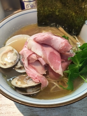 「蛤そば 850円」@中華そば 四つ葉の写真