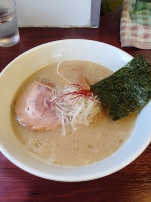 「塩豚骨らーめん 替え玉」@麺屋 蓮花の写真