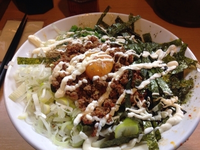 「我流豚星。台湾混ぜ蕎麦【900円】」@豚星。の写真