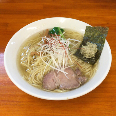 「魚介鶏だし塩らぁめん 中盛（650円）」@麺処 有彩の写真