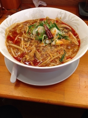 「野菜ラーメン」@ラーメン餃子 なか屋の写真