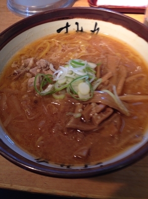 「味噌ラーメン」@すみれ 札幌中の島本店の写真