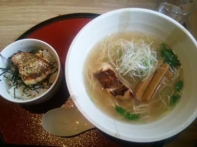 「真鯛の潮ラーメンセット」@麺や Co粋の写真