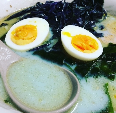 「水色ラーメン 750円」@楽食拉麺 菊やの写真