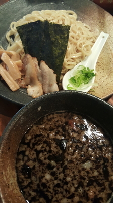 「つけ麺もつ中盛250g」@龍の家 新宿小滝橋通り店の写真