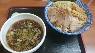 「つけ麺(大)+チャーシュー」@大勝軒直伝 金太郎の写真