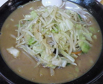 「特製 野菜ラーメン　６００円」@らーめん餃子 つる平の写真