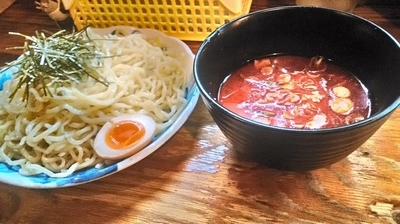 「つけ麺大盛（辛口、麺500g）」@らーめん悠の写真