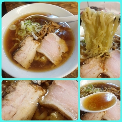 「醤油らー麺」@くじら食堂の写真