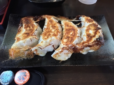 「ギョーザ（￥330）」@麺や横丁 縁日の写真