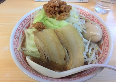 「味玉ふじ麺（中盛）￥880」@景勝軒 前橋総本店の写真