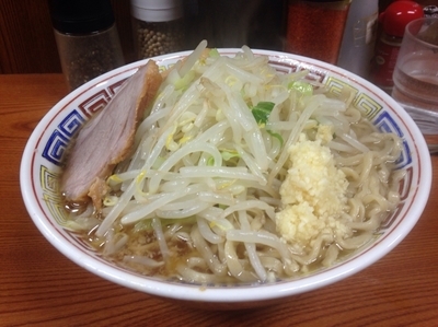 「ラーメン ニンニク」@ラーメン二郎 亀戸店の写真
