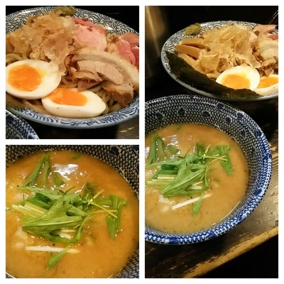 「【8周年記念限定】特製狼煙鶏白湯つけめん＋大盛り」@狼煙 〜NOROSHI〜の写真