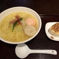 あら炊き塩らあめん焼きおにぎり付き