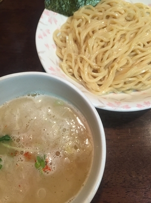 「塩つけ麺、小盛り」@藤丸の写真