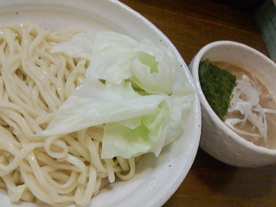 「4種の魚介つけめん、大盛り」@『   』（無銘）の写真