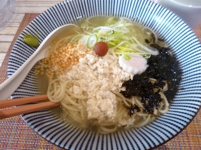 「鯛Soba（700円）」@中華Soba けい至の写真