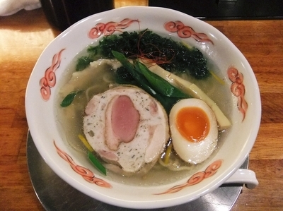 「鶏そば（並）（680円）」@麺・DINING 毘沙門天の写真