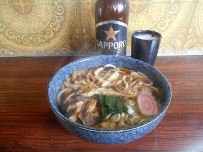 「わかさぎ天うどん」@にし川の写真