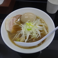 煮干中華そば　ＮＯＲＭＡＬ（トッピングで味玉を追加）