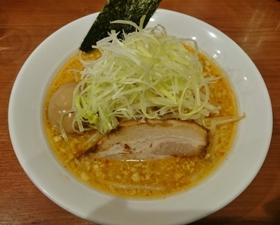 「味玉濃厚背脂味噌らーめん　900円」@中華そば 七麺鳥の写真