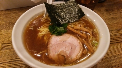 「平子煮干そば」@新橋 纏の写真