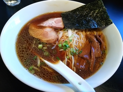 「ラーメン（醤油）  （大盛り）」@ラーメン ツキフクヤの写真