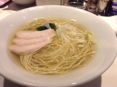 「【限定】牡蠣出汁塩らーめん『かきやんZERO』」@煮干し中華そば 一燈の写真