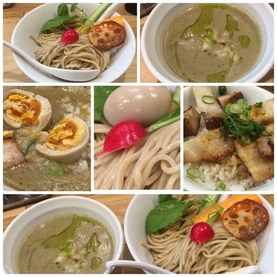 「【限定】野菜つけ麺バーニャカウダー800円＋チャーシュー丼」@らーめん カッパハウスの写真