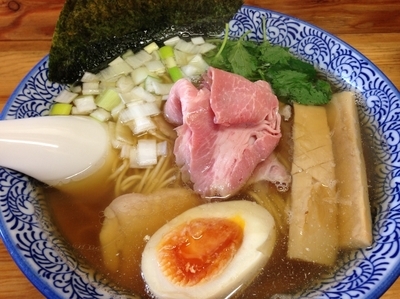 「煮干しそば 白醤油」@中華そば よしかわの写真