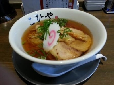 「手打ち中華ラーメン」@川越らーめん こひやの写真