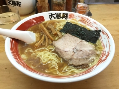 「ラーメン・細麺」@中野大勝軒の写真