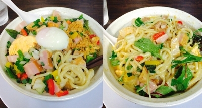 「混ぜカルボそば880円」@丸直の写真