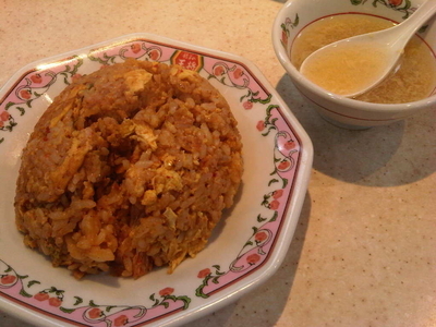 「キムチ焼めし」@餃子の王将 三軒茶屋店の写真