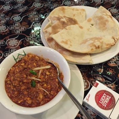 「ブレンマサラ＋タンドリーロティ」@マルハバの写真