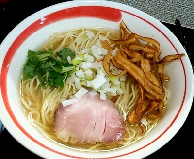 「限定アゴ塩らーめん」@自家製麺SHINの写真