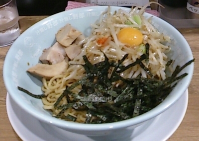 「汁なし野郎」@野郎ラーメン 錦糸町店の写真