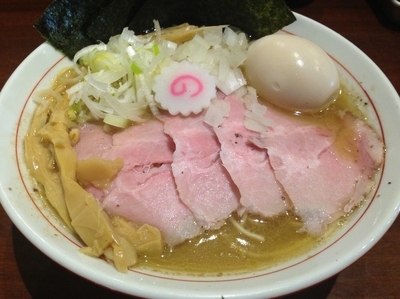 「特製煮干そば」@煮干中華そば 鈴蘭 新宿店の写真