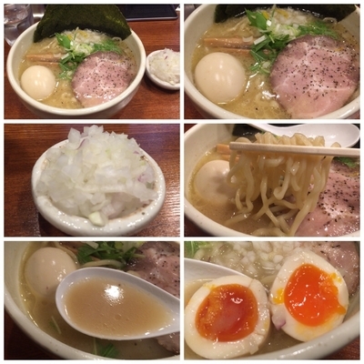 「【特別価格】ホタテの塩ラーメン500円味玉100円玉葱50円」@RAMEN GOSSOUの写真