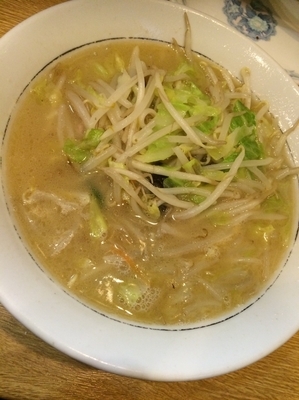 「タンメン、半炒飯セット1000円」@中華 味一の写真