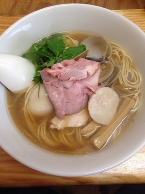 「【限定】煮干と魚介のオールスターヌードル」@中華そば よしかわの写真