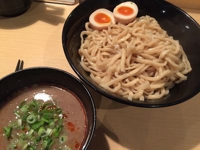 「味玉つけめん（大盛り・あつもり）」@めんや 参○伍の写真