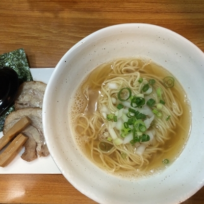 「らーめん（塩）」@いのうえの写真