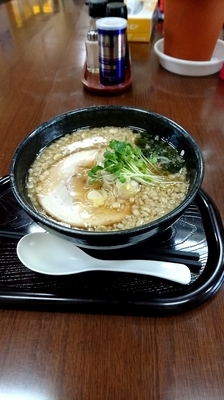 「こってり魚介和だし中華そば」@和だし中華そば 田舎屋の写真