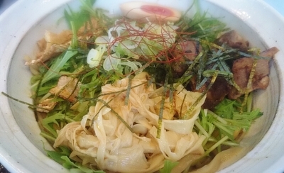 「鶏油そば 690円」@地鶏らーめん 秋津の写真